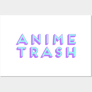 Anime Trash Posters and Art